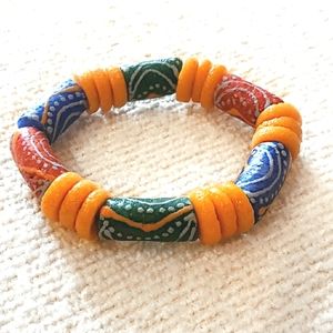 Traditional Glass / Trade Bead Bracelet